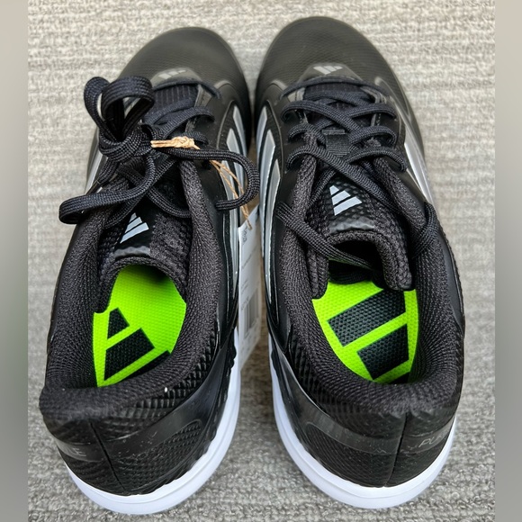 Adidas Women's PureHustle 3 Molded Black Softball Cleats 12US Size NWB - Picture 11 of 12